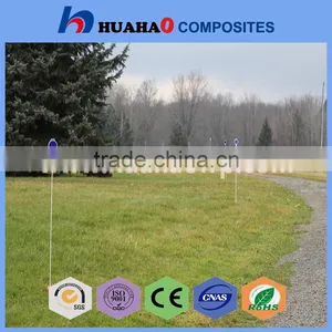 Fiberglass Roadway Marker With Cap and Reflective Fiberglass Roadway Marker Fast Delivery thumbnail-1