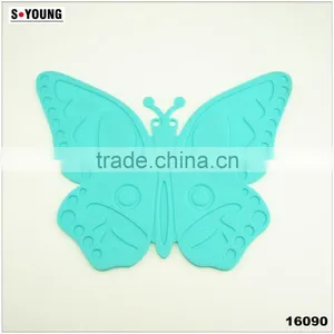 16090 Butterfly Shape Non-Stick Heat Resistant Silicone Mat Set , Silicone Baking Mat, Dumpling Silicone Mat thumbnail-2
