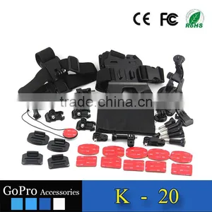 2016 Hot Selling Products Kit Used for Gopros Heros 4 Accessories Bundle of Camera Cases thumbnail-3