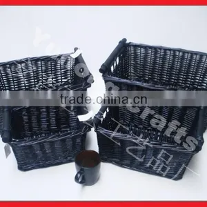 Strong Willow Bread Basket Used for Picnic thumbnail-1