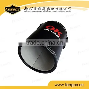 Hot Sale Professional Black PU Dice Boxs thumbnail-1