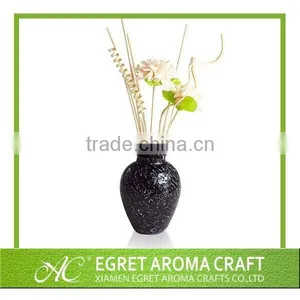 2015 Natural Home Air Freshener Round Shape Glass Reed Diffuser Bottle Scent Air thumbnail-5
