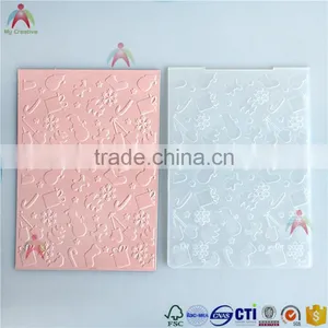 2017 New Plastic DIY Embossing Folder With Beauty Leaf Patterns. thumbnail-3