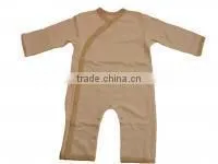 Rompers ORGA0000096_100% Organic Cotton Comfortable Baby Romper and Organic Printed Long Sleeve and Short Sleeve Baby Romper wi thumbnail-1
