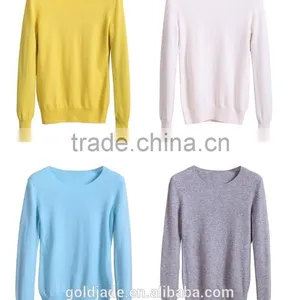 Winter Wholesale Fashion Couple Pullover Sweater ,women O-neck Sweater Knited for Round Neck Collar,women Pullover Sweater thumbnail-1