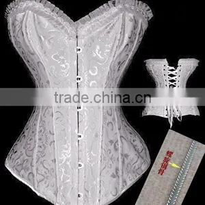 White Bridal Corset&Lingerie Bridal Shaping Corset Underbust Bridal Corset Low Bak thumbnail-1