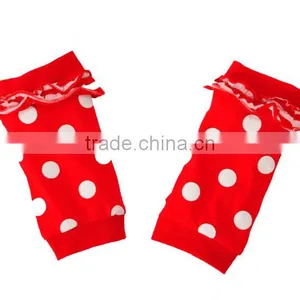 Christmas Tree Bow Tie Long Sleeve Romper and Kneepad Knit Two-piece Suit thumbnail-4