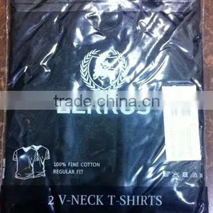 2 Pieces Pack V-Neck T-Shirt Men's V-Neck T-Shirt thumbnail-1