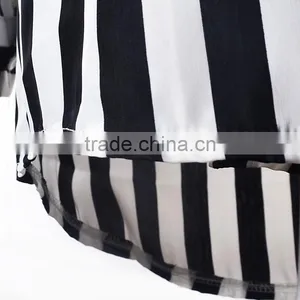 Newest Best Summer Designs Elegant Blouses for Lady Fashion Shirt Blouses for Women Stripe Fashion Blouses 2015 thumbnail-5