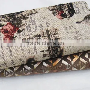 2017 Hot Lady Designer Canvas Cotton Hand Wallet thumbnail-1