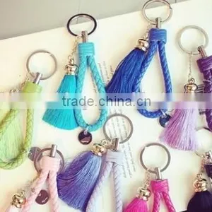 American Tassel Key Ring,Metal Promotional Gift Keychains For Bag/Car thumbnail-2