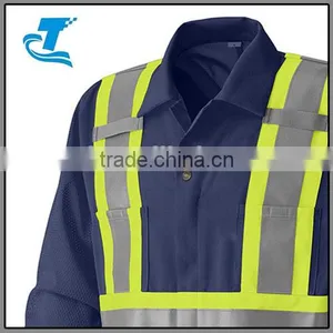 100%Polyester Waterproof Reflective Hi-vis Workwear thumbnail-2