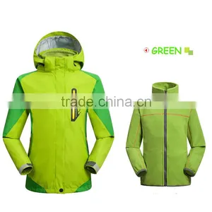2017 Stock Available Outdoor Wear Sports Long Sleeve Stock Waterproof 3-in-1winter Jackets thumbnail-1