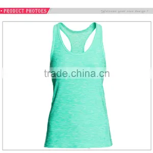 OEM Nylon Lycra Ladies Tops Images Women Fitness Workout Tank Tops thumbnail-5