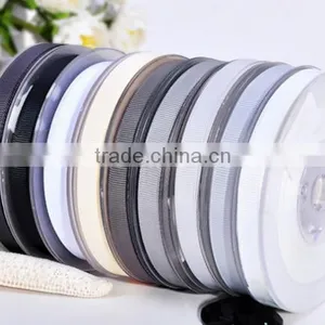 Hi-ana Ribbon 3 Custom Printed Solid Color Grosgrain Ribbon Wholesale 100% Polyester Solid Grosgrain Ribbon thumbnail-1