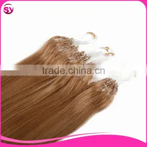 Hot Sale Brazilian Straight Micro Ring Hair Invisible Nano Ring Hair Extensions thumbnail-4