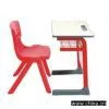 Desk and Chair, Single Desk, School Furniture, Classroom Furniture thumbnail-1