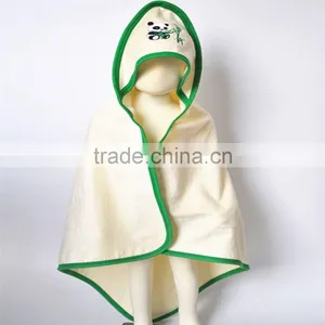 100% Bamboo Baby Hooded Bath Towel Blanket thumbnail-6
