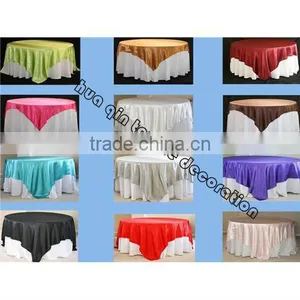 Wedding and Banquet Satin Table Linens and Tablecloth thumbnail-1