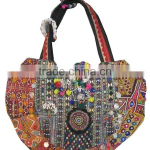 Beautiful Multicolor Vintage Banjara Bags thumbnail-1