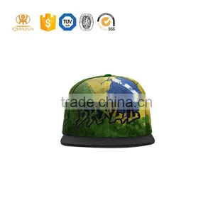 Aztec Print Custom Embroidery Casual Snapback Caps thumbnail-1