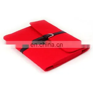 Special Design Attractive Red Felt Laptop Bag thumbnail-1