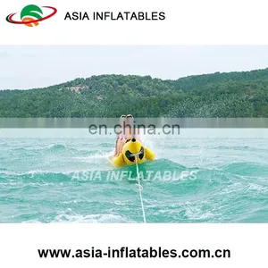 PVC Tarpaulin Inflatable Banana Boat Flying Fish for Sale, 3 Persons Inflatable Water Banana Boat Flyfish Raft thumbnail-4