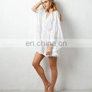 2015 Wholesale Factory Price White SHOULDER KAFTAN Kaftan For Women Summer Wear thumbnail-1
