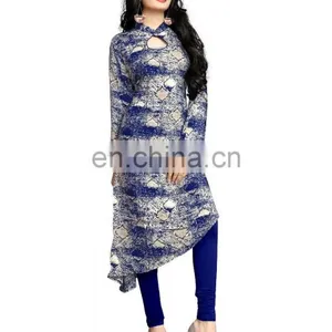 Stylish 2017 Girls Party Wear Kurtis (Straight_Cut_Kurtas) thumbnail-1