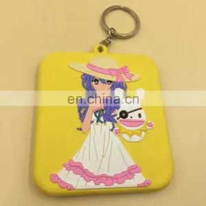 Custom High Quality Personalized 3D Soft Rubber Keychains and Pvc Keychains thumbnail-5