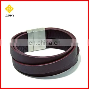 Custom Design Wrap Leather Bracelet Charms thumbnail-4