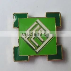 Fashionable Custom Made Enamel Pin Badge Clip Safety Pin Badge thumbnail-2