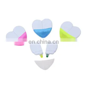Custom Made Rainbow Love Heart Shaped Highlighter Marker Highlighter Pen thumbnail-1