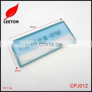 Custom Changeable Name Badge Holder thumbnail-3
