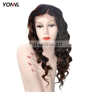Cheap Wholesale Side Part Human Hair Lace Wig Loose Wave Lace Frontal Wig For Black Women thumbnail-2