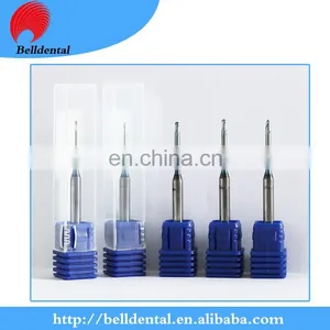 New Arrivals CAD CAM System DLC Coating Dental 0.6 1.0 2.0 Zirconia Milling Tools s for Roland Milling Machine thumbnail-2