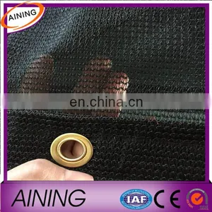 100% HDPE Agricultural Hdpe Windbreaker Nets Hdpe Shading Net Black Color thumbnail-5