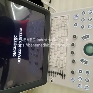 Ultraslim Notebook Type Black and White Ultrasound Scanner Machine thumbnail-1