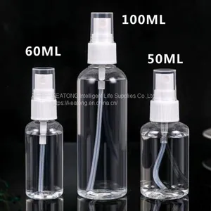 PET 50ML 60ML 100ML Hand Wash Bottles Pump Plastic Spray Bottle thumbnail-1