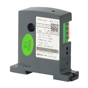 Acrel BA Series Din Rail AC Residual Current Transducer 0-1A Input thumbnail-2