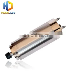 HONGJUN 3.2kw Water Coolded Spindle Motor for Cnc Router for Drilling Pcb thumbnail-1