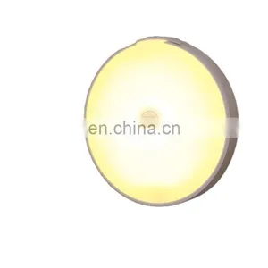 3W LED Round Sensor Light With Sticker Motion Night Light For Home Decor Cabinet Corridor thumbnail-2