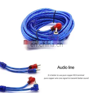 Car Audio Wire Wiring Amplifier Subwoofer Speaker Installation Kit 10GA Power Cable thumbnail-7