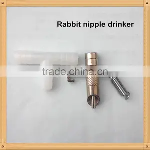 Automatic 304 Stainless Steel Rabbit Nipple Drinker/automatic Rabbit Waterers thumbnail-1
