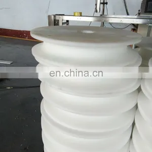 UHMWPE Plastic Rollers, Conveyors Uhmwpe Plastic Guide Rail and Polyethylene Uhmw Roller Chain Plastic Bushings thumbnail-1
