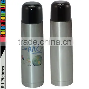 New Coming Blank Silver Color Sublimation Printing Thermos Flask thumbnail-4