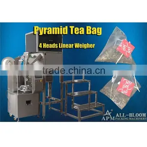 Automatic Pyramid Tea Bag Filling and Packing Machine With Weigher thumbnail-1