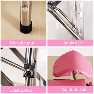High Quality Hospital Multifunction Stainless Steel Chair Obstetric S.S.Gynecology Examination Bed thumbnail-5