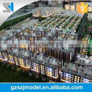 High Class Hindustan Lodging House Scale Model of Building thumbnail-1