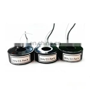 30A 50A 100A 200A Toroidal Current Transformer Current Sensor High and Low Frequency Solid Core AC CT thumbnail-2
